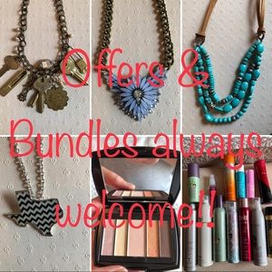 Offers and Bundles are always welcome!!